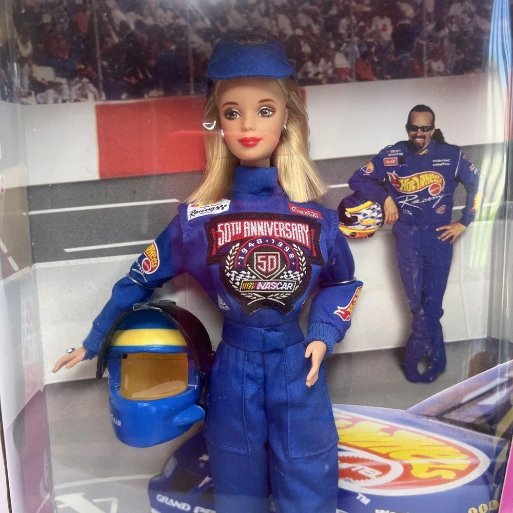 1998 NASCAR 50th Anniversary Barbie #20442 Collector Edition NRFB Mattel Vintage
